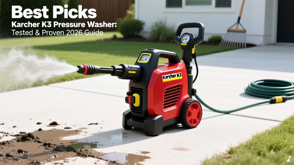 Karcher K3 Pressure Washer: Tested & Proven 2026 Guide