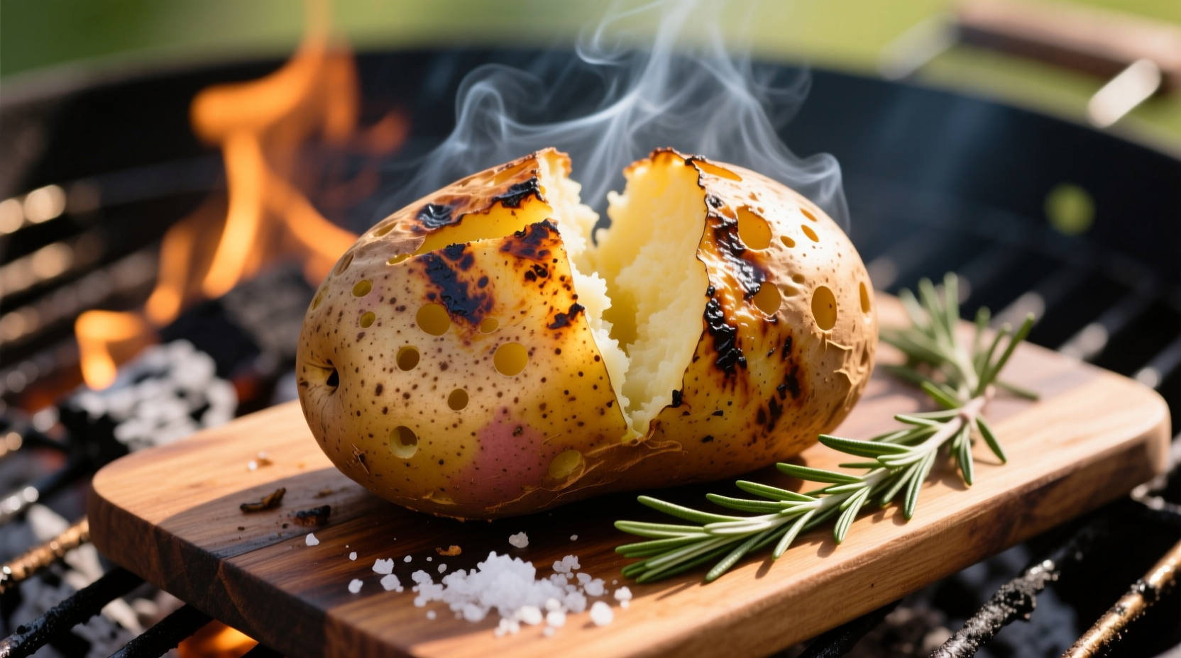 Perfect Grilled Baked Potato: Foolproof Method in 45 Minutes