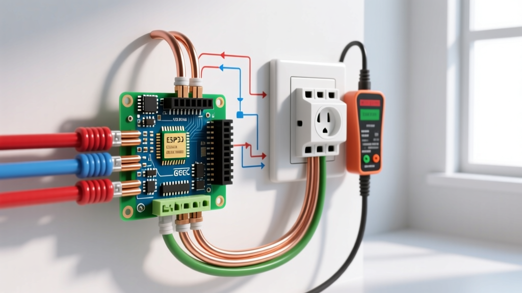Testing Internet Through Electrical Outlet Performance