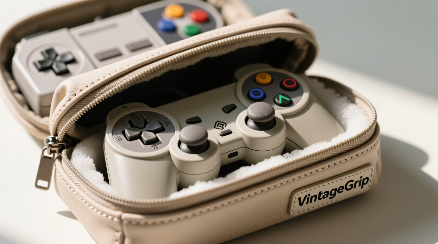 how to clean a retro gaming controller pouch safely