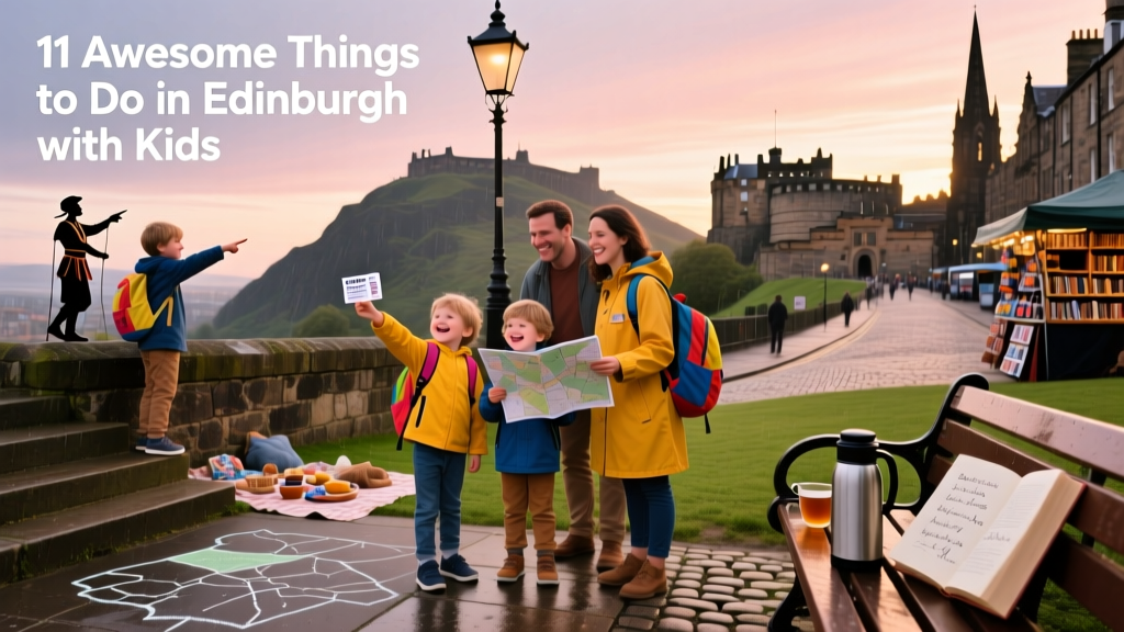 11 Awesome Things to Do in Edinburgh With Kids: Budget-Friendly, Stroller-Ready & Rain-Proofed