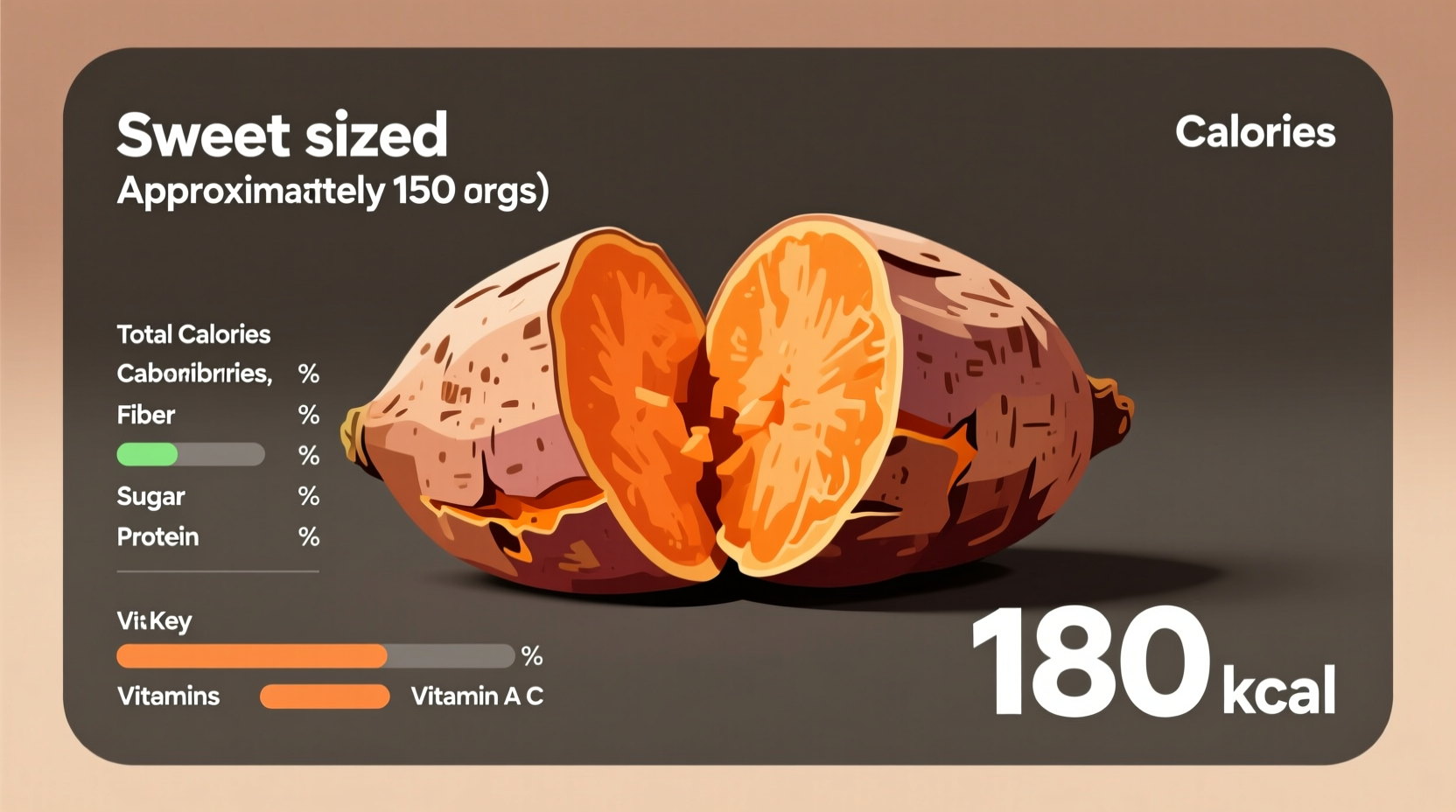 103 Calories in Medium Sweet Potato: Complete Nutrition Facts