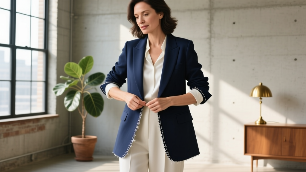 How to Shorten Blazer Sleeves at Home (Step-by-Step)