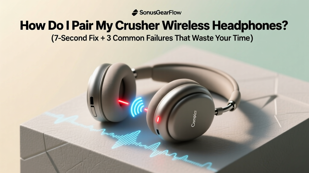 How Do I Pair My Crusher Wireless Headphones (2026)
