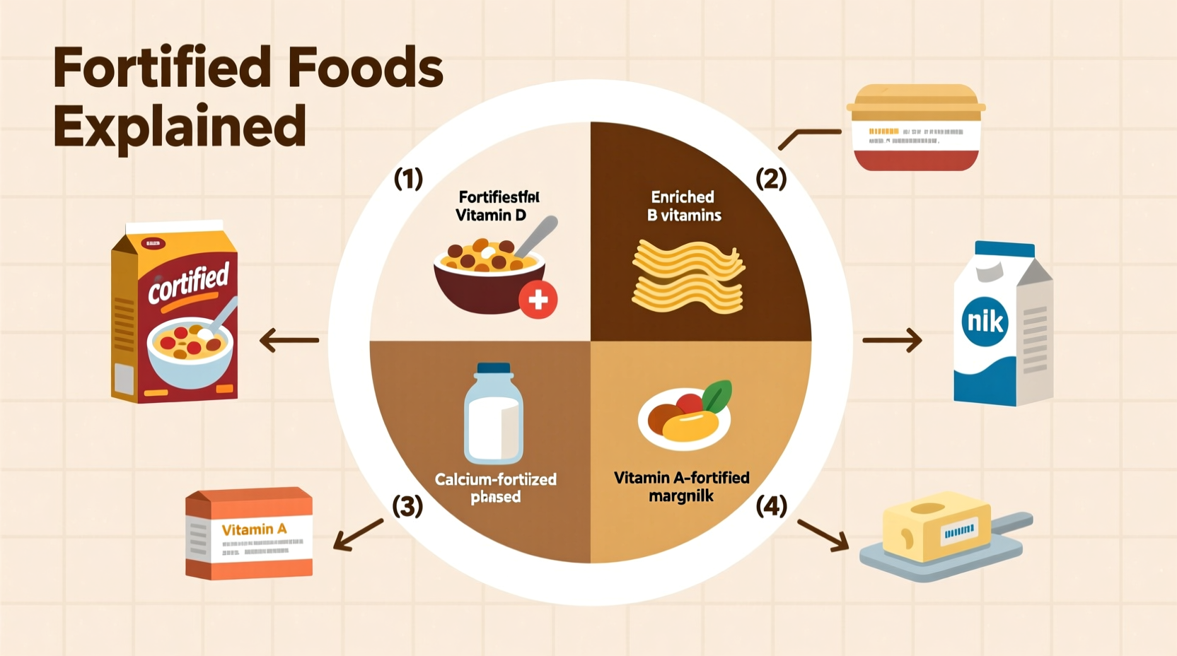 what are the fortified foods