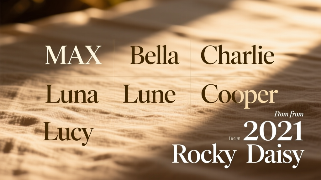 These Are the Most Popular Dog Names from 2021