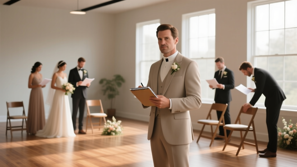 Officiant at Wedding Rehearsal: When It’s Required (2026)