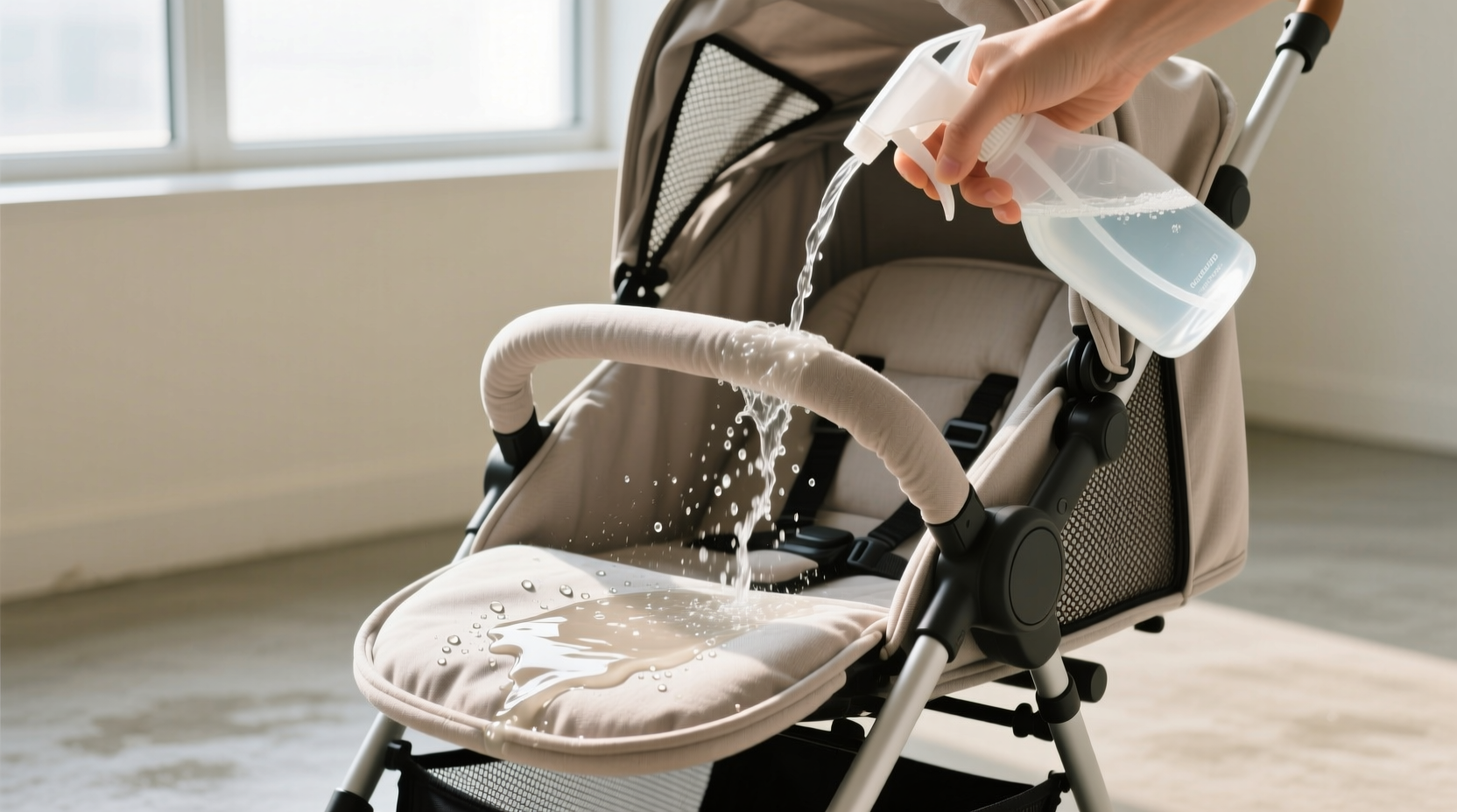 pet stroller cleaning deodorizing tips