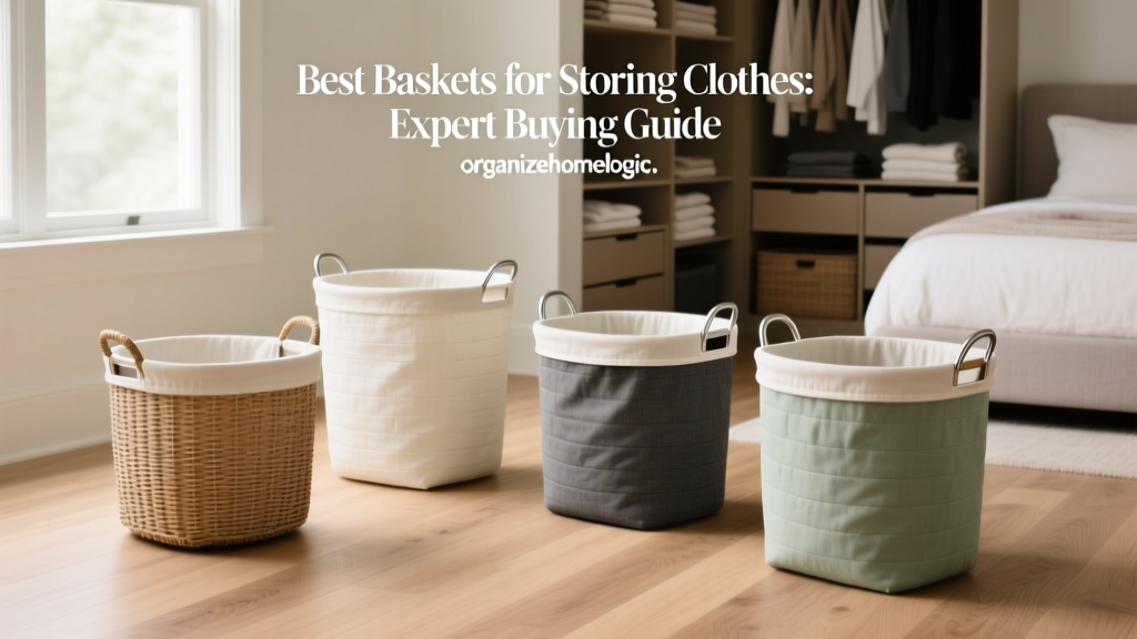 Best Baskets for Storing Clothes: Expert Buying Guide
