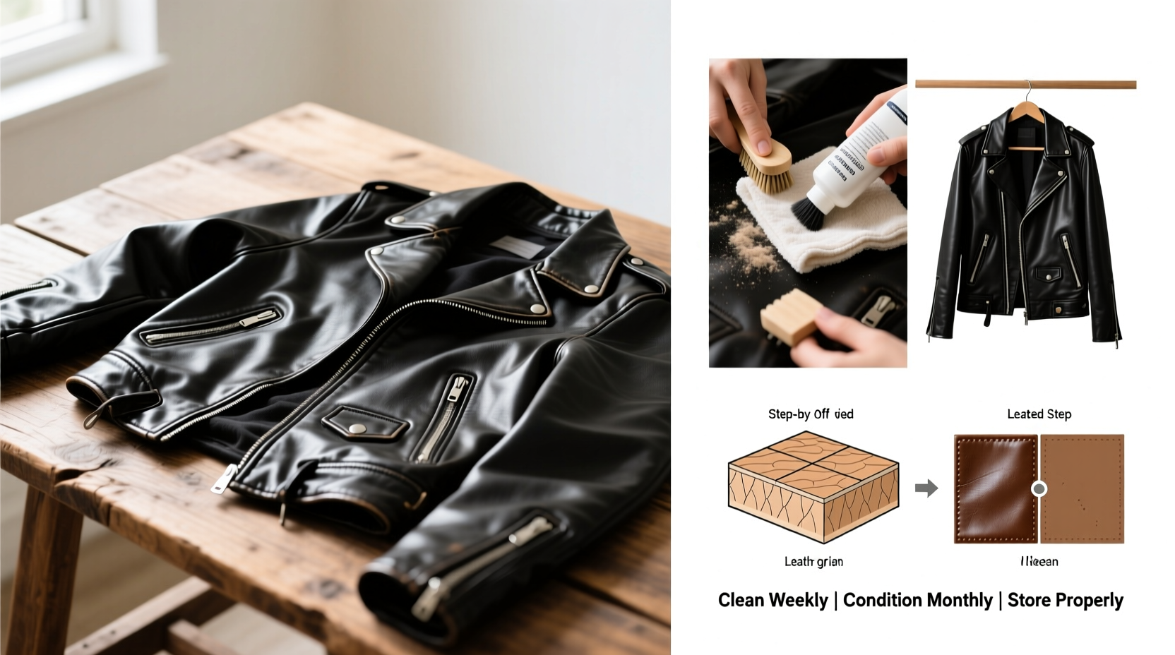 how to extend the life of your favorite leather jacket with proper care