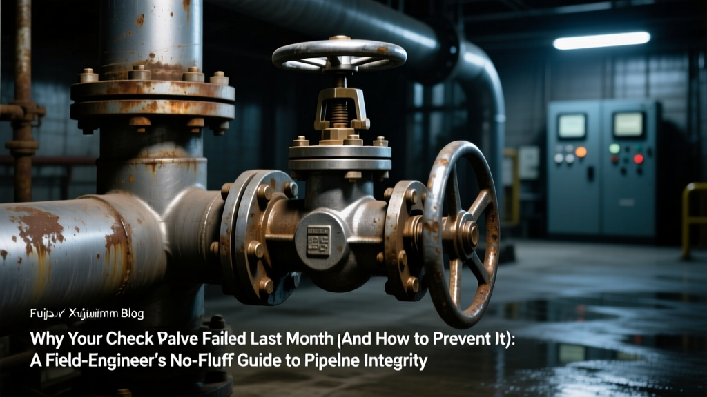 Why Your Check Valve Failed (And How to Prevent It)