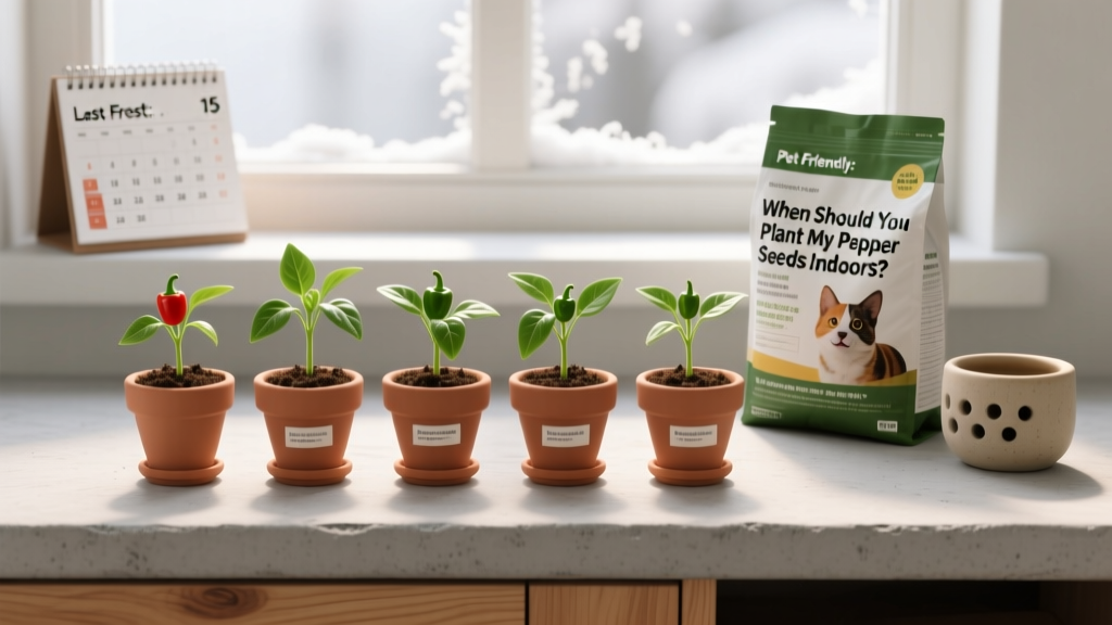 Pet Friendly Pepper Seed Starting Guide (2026)