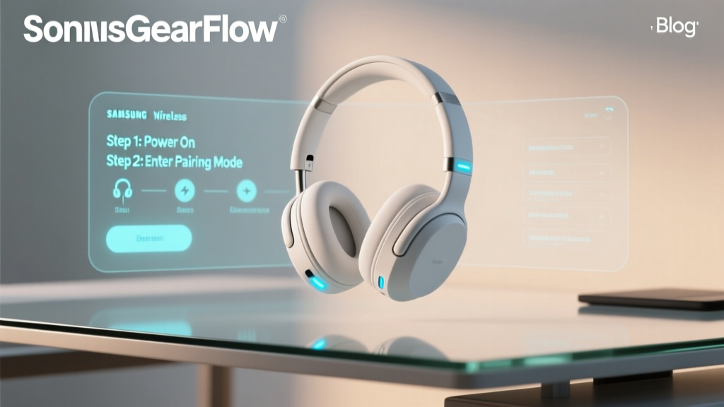 Samsung Gear Wireless Headphones Setup Guide