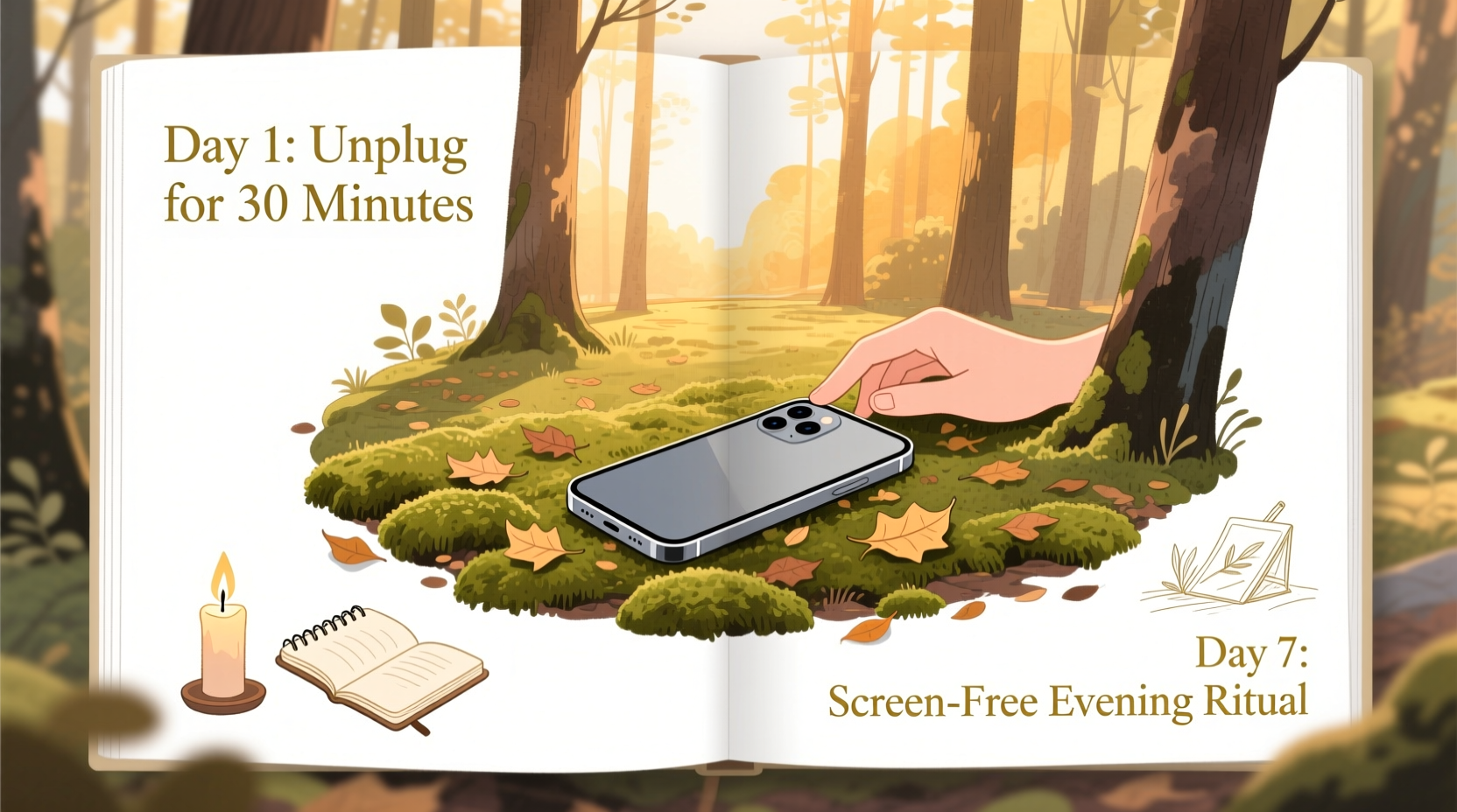 digital detox challenges that help reduce screen time gradually and sustainably