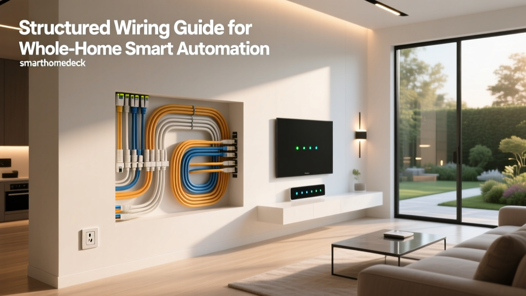 Structured Wiring Guide for Whole-Home Smart Automation