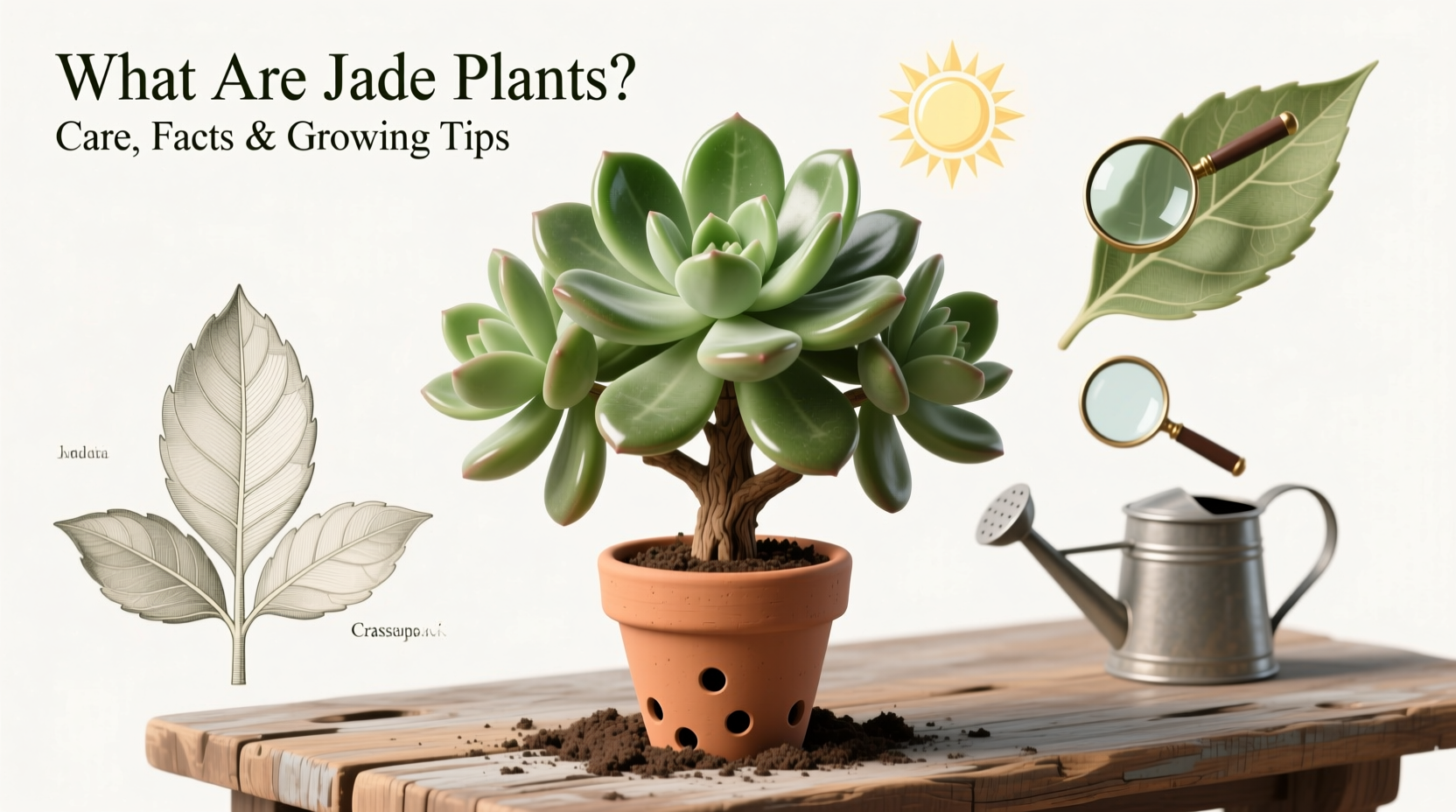 Jade Plants: 5 Care Tips for Success | TheHomeSprouts