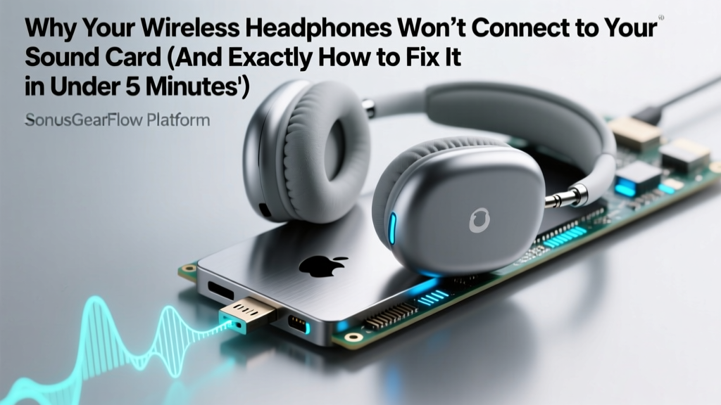 Wireless Headphones Won’t Connect to Sound Card (2026)
