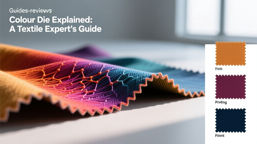 Colour Die Explained: A Textile Expert’s Guide