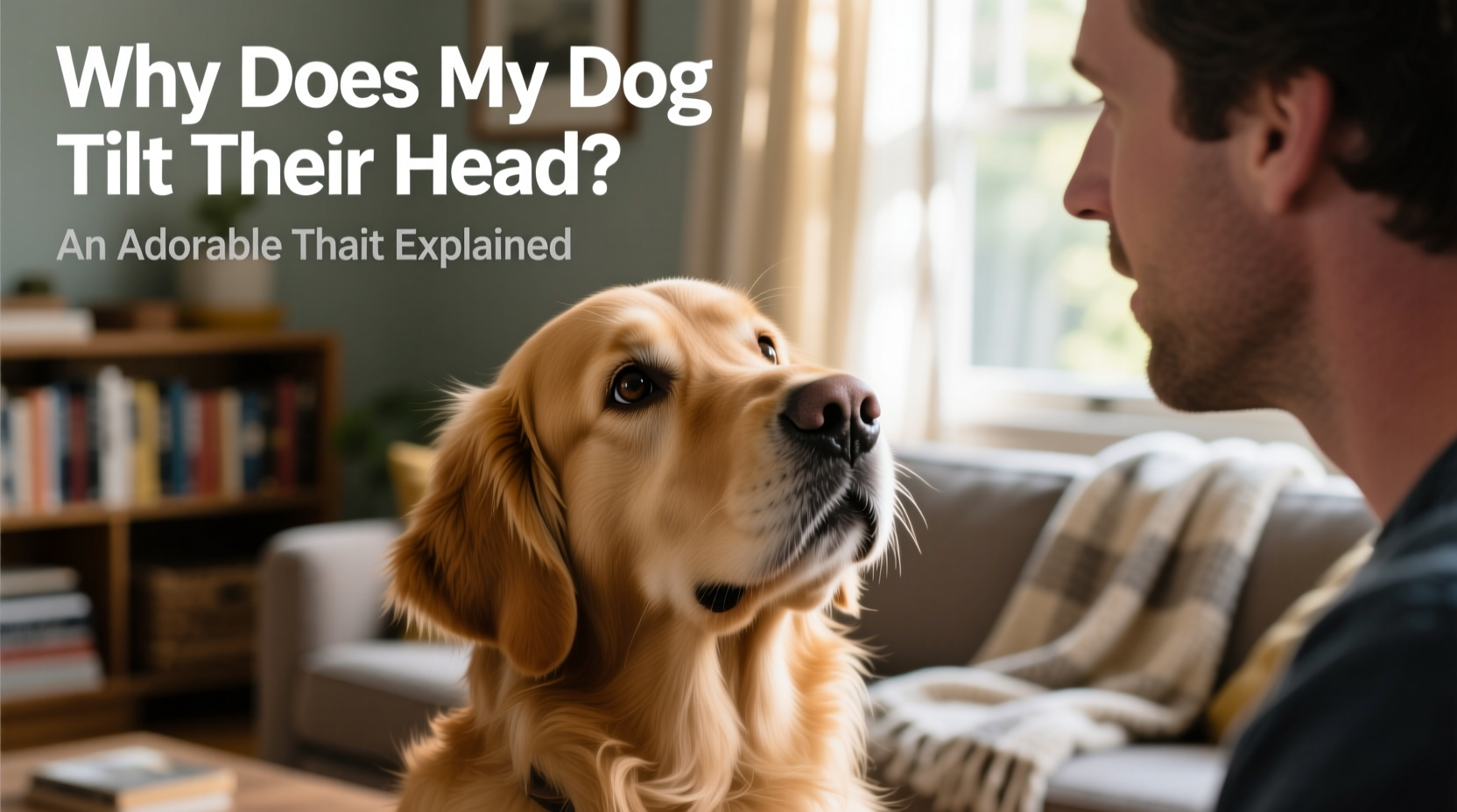 why does my dog tilt their head when i talk adorable trait explained