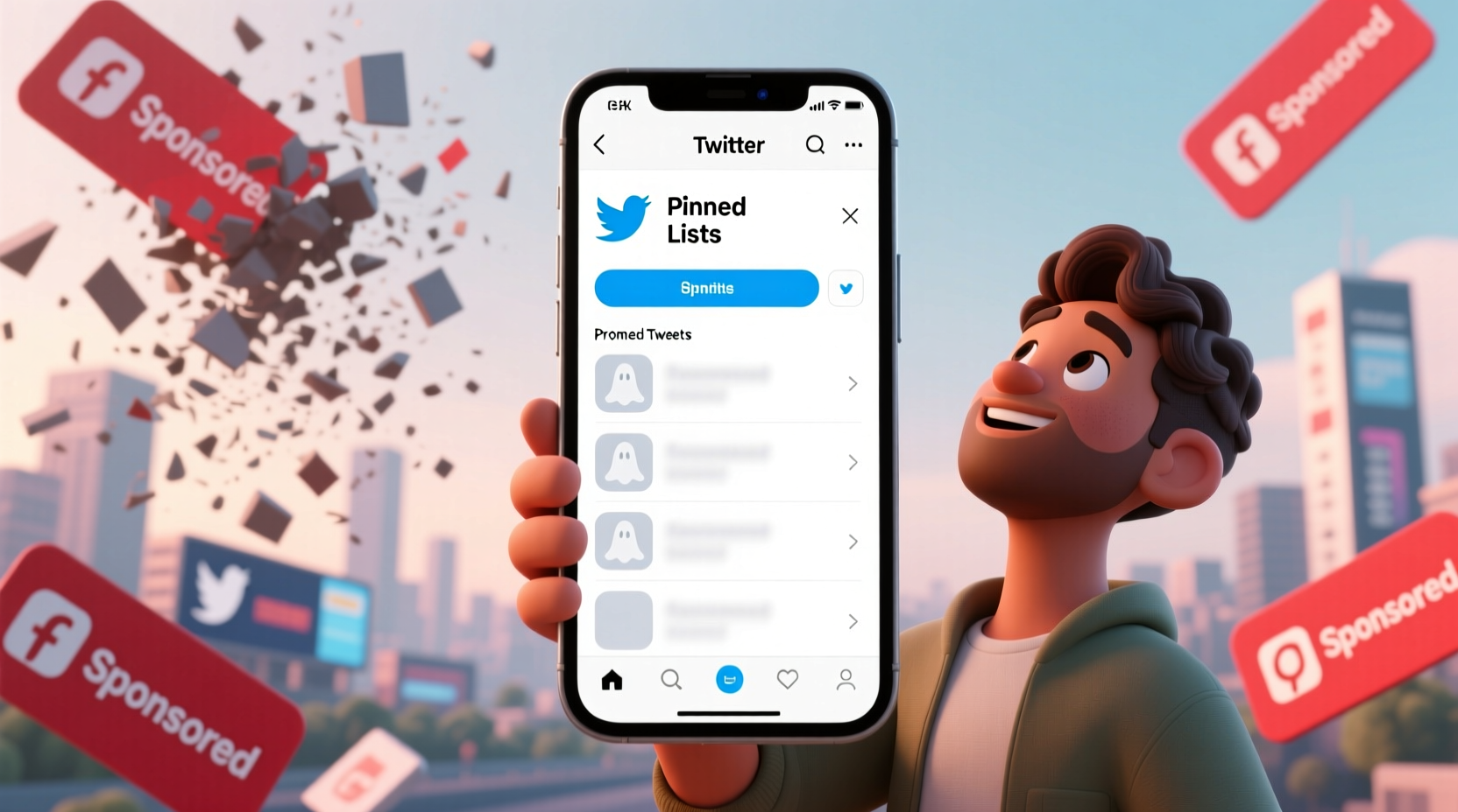 twitters new pinned lists let you ditch promoted tweets