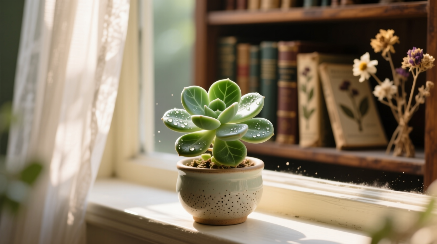 small round leaf plant