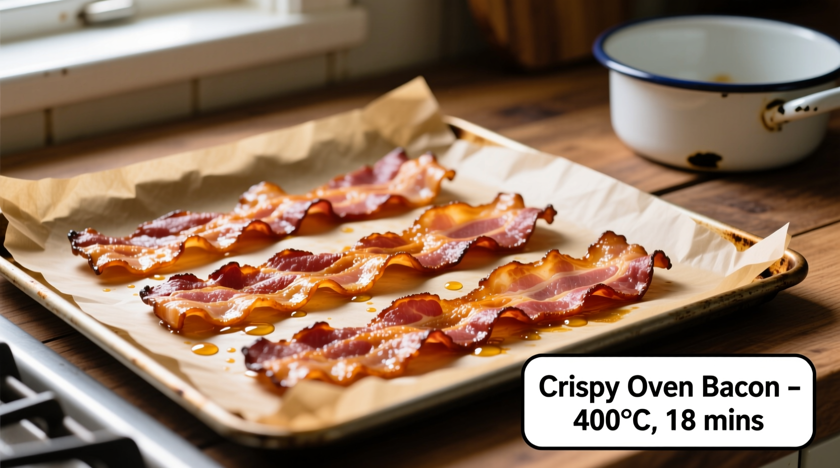 how to cook bacon in oven crispy