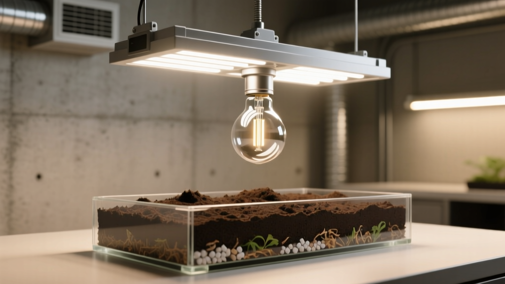 HID Lights for Indoor Plants: Soil Mix Guide
