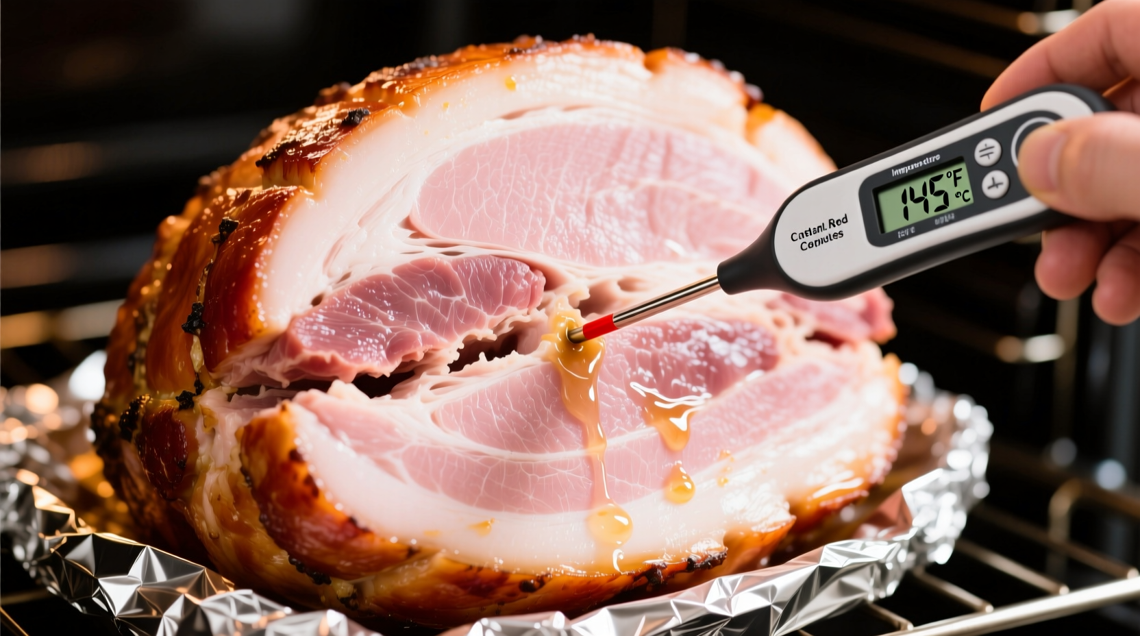 what temp should ham be cooked to