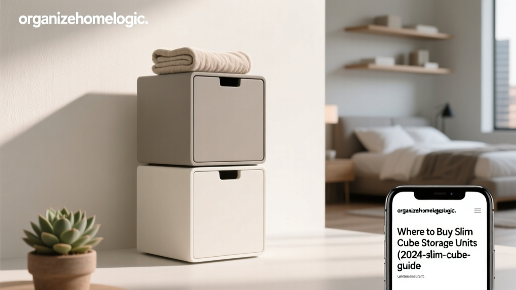 Where to Buy Slim Cube Storage Units (2024 Guide)