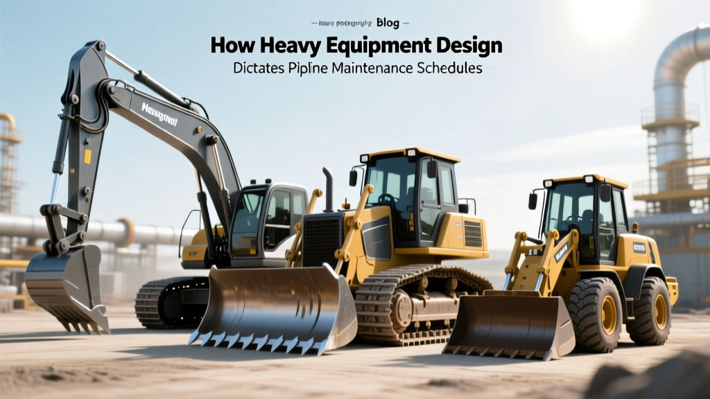 How Heavy Equipment Design Dictates Pipeline Maintenance Schedules