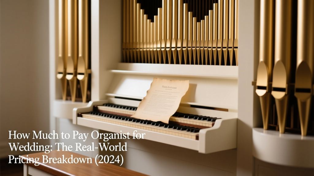How Much to Pay Organist for Wedding (2026)