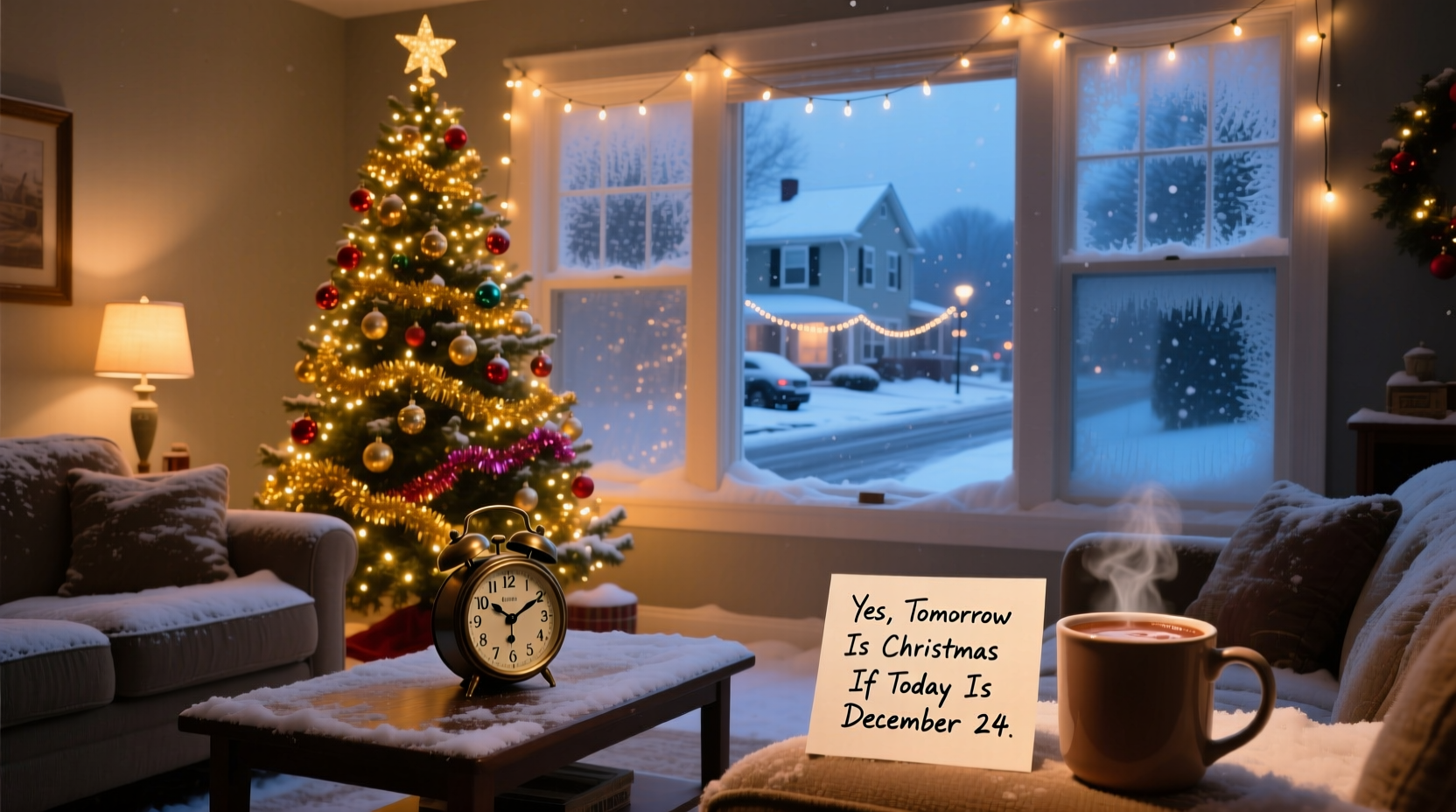 is tomorrow christmas