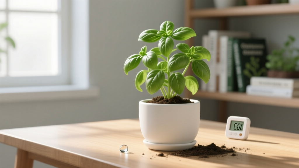 How to Stop Indoor Basil Dropping Leaves