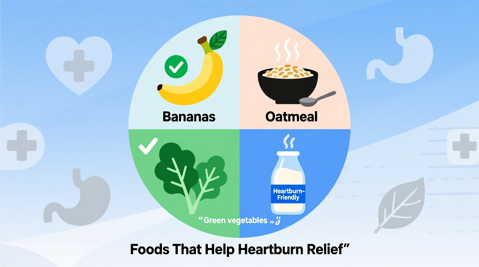 what foods help heartburn