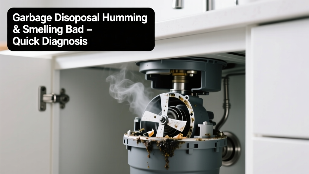 Garbage Disposal Humming & Smelling Bad: Quick Diagnosis