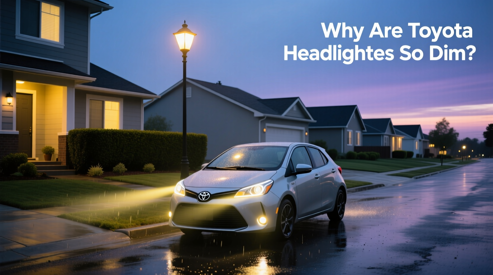 yaris headlight,Why are Toyota headlights so dim? buying guide