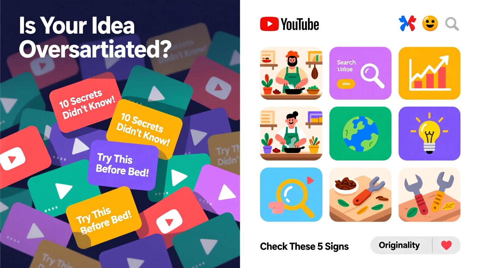 how to tell if your youtube content idea is already oversaturated