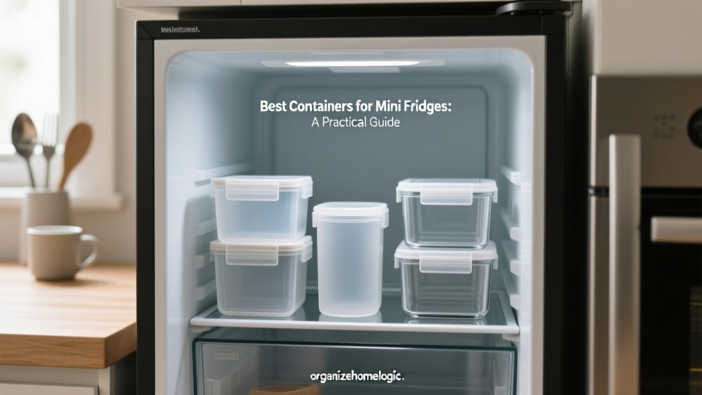 Best Containers for Mini Fridges: A Practical Guide