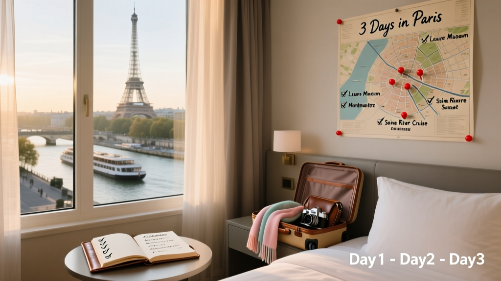 3 Days in Paris: A Realistic, Well-Paced Itinerary for First-Time Visitors