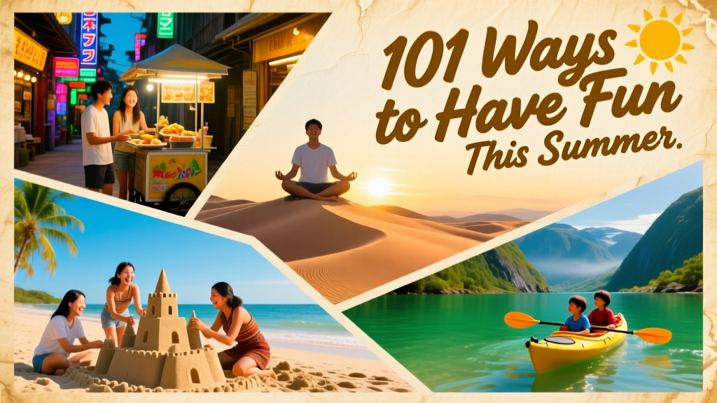 101 Ways To Have Fun This Summer: From Backyard Innovation to Global Micro-Adventures