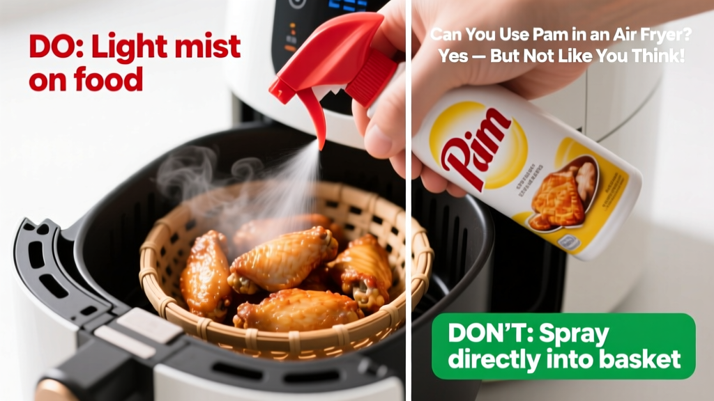 Can You Use Pam in an Air Fryer? (Yes — But Carefully)