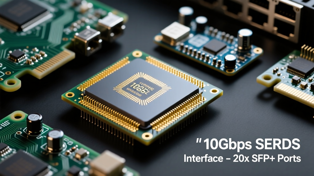 Inside the 20-Port 10GbE Switch IC with Integrated Serial SerDes: Architecture, Performance, and Real-World Integration