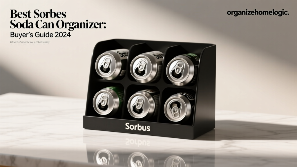 Best Sorbus Soda Can Organizer: Buyer's Guide 2024