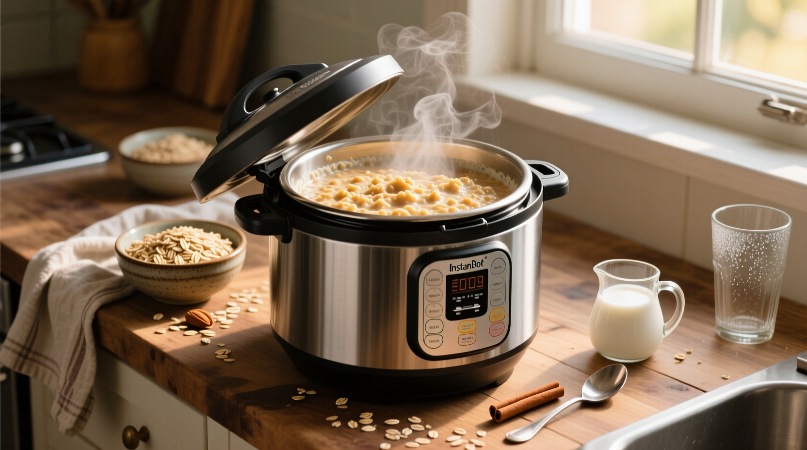 instant pot pressure cooker oatmeal