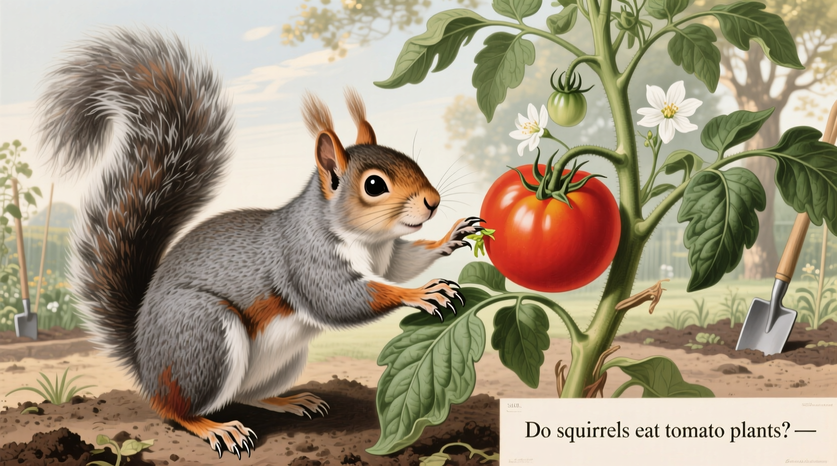 Do Squirrels Eat Tomato Plants? Facts & Prevention Tips