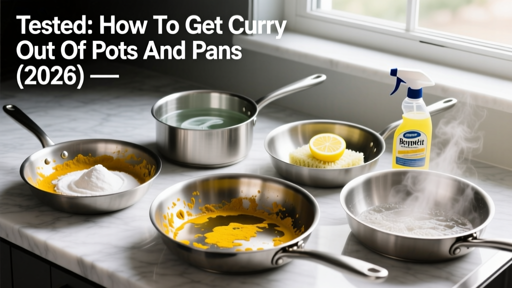 Tested: How To Get Curry Out Of Pots And Pans (2026)