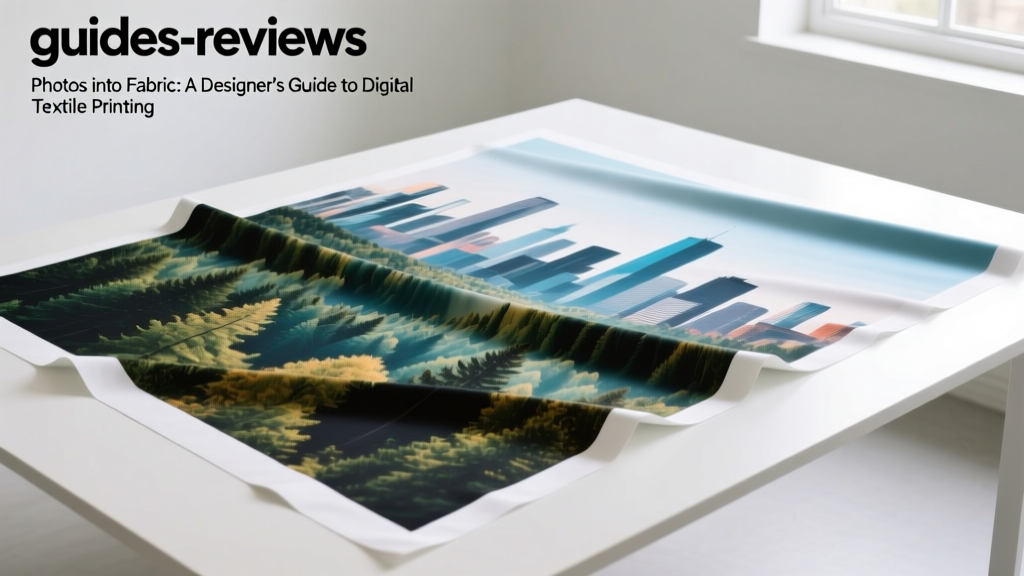 Photos into Fabric: A Designer’s Guide to Digital Textile Printing