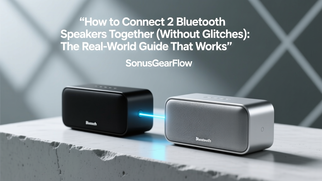 Connect 2 Bluetooth Speakers: Stereo Setup (2026)