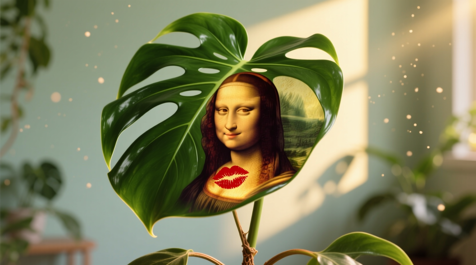 lipstick mona lisa plant