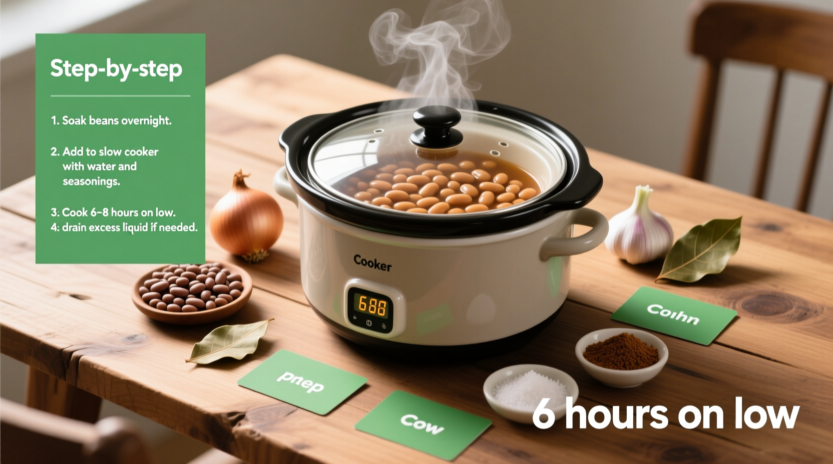 Perfect Slow Cooker Pinto Beans: No Soak Required